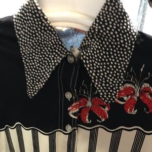 Vintage cowgirl top